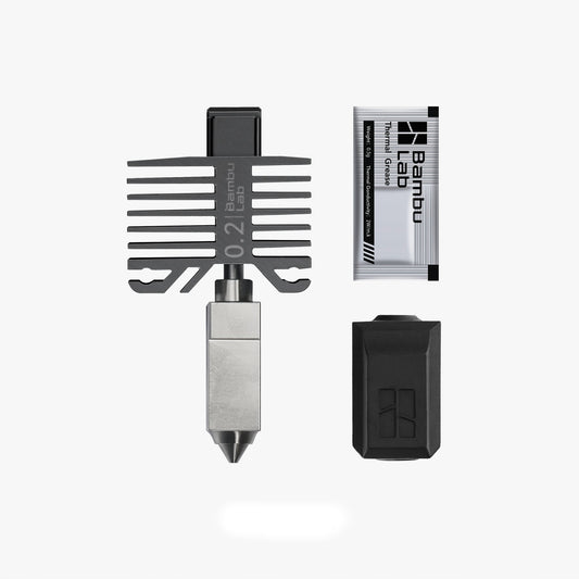Hotend Bambu Lab | 0.2mm - Stal Nierdzewna | X1 P1
